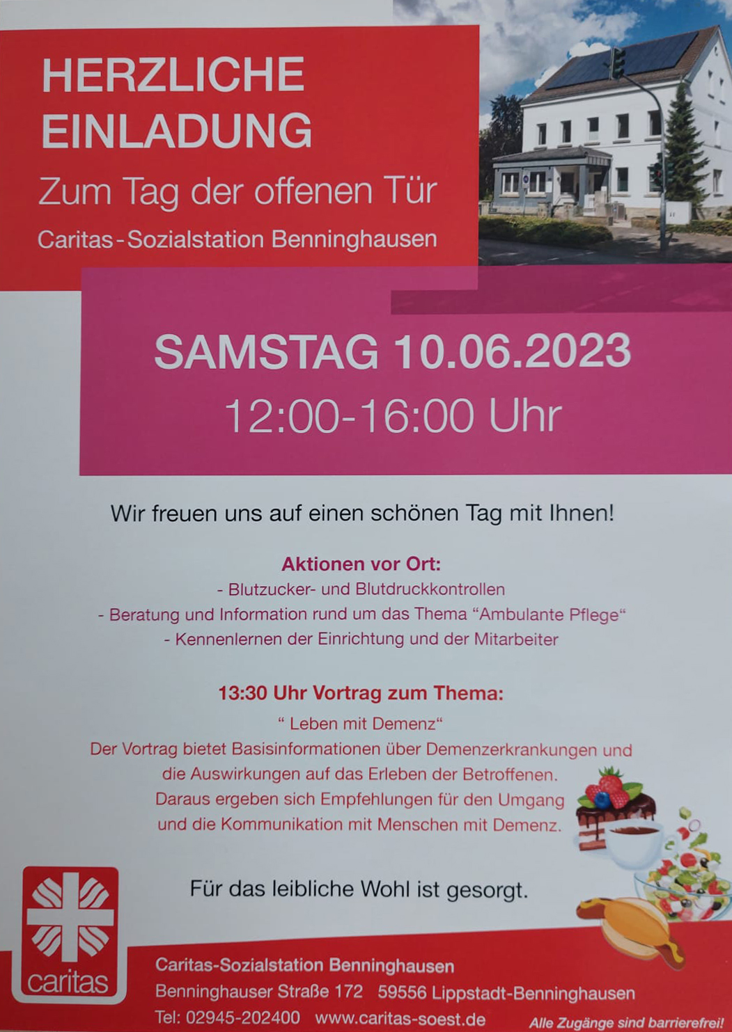 Tag der offenen Tür – Caritas-Sozialstation Benninghausen 2023